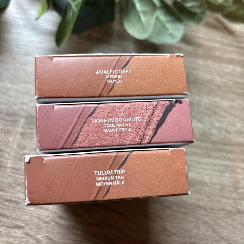 NEW LOT OF 3 Morphe Cheek Thrills Honeymoon Suite Amalfi Coast Tulum Trip